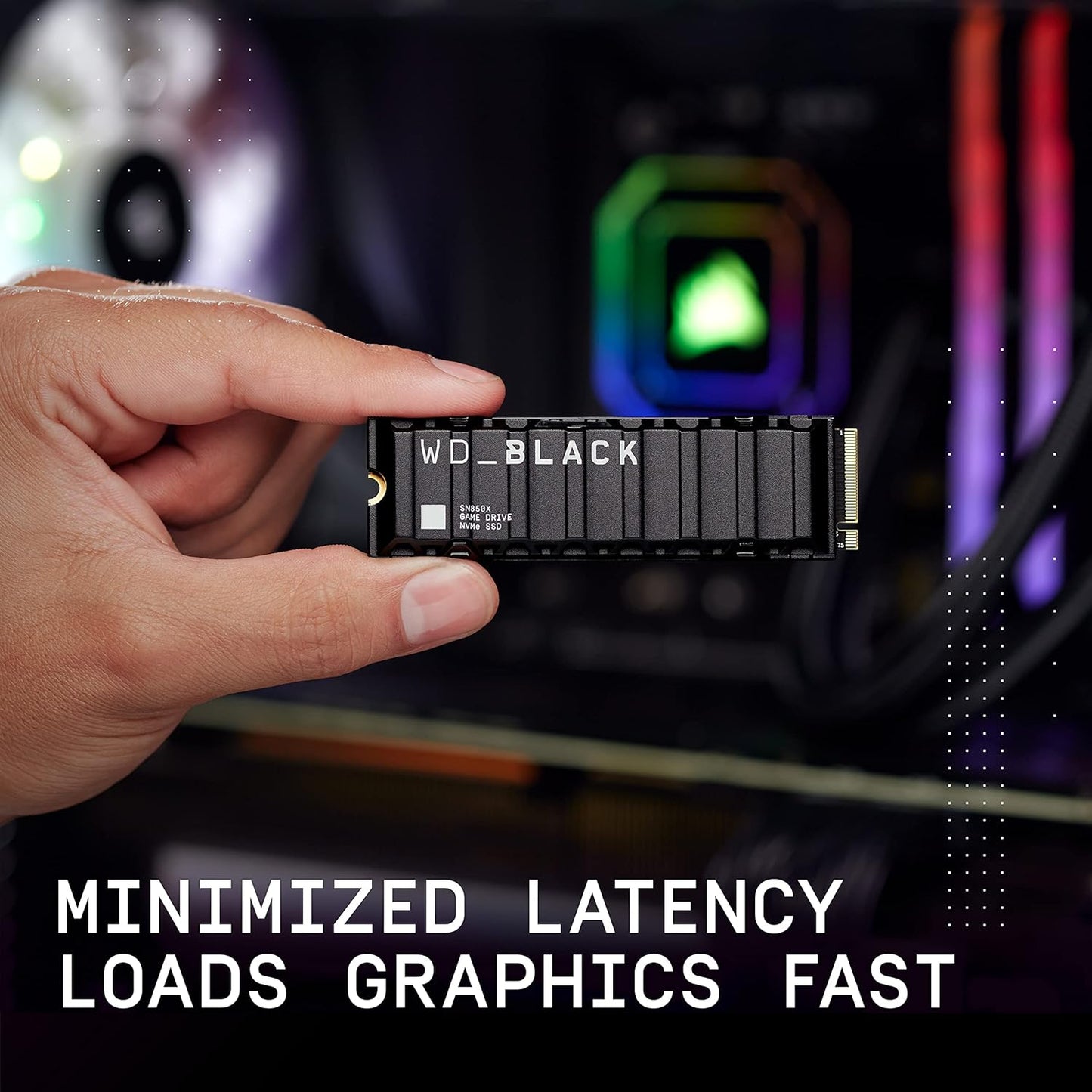 Internal Gaming Solid State Drive with Heatsink